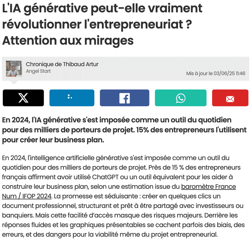 Journal du net - Angel