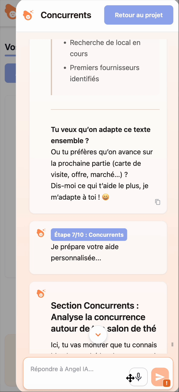 Parlez, Angel s’occupe du reste