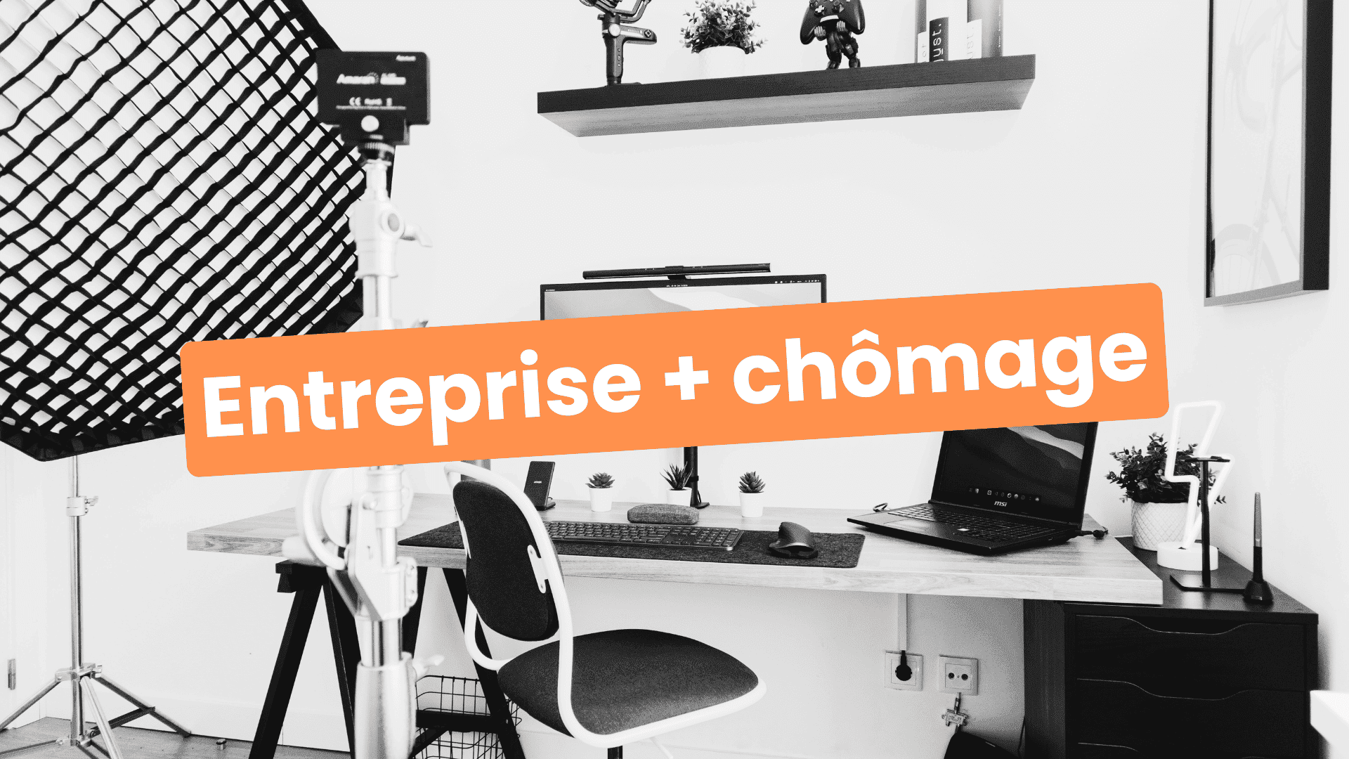 créer entreprise chômage