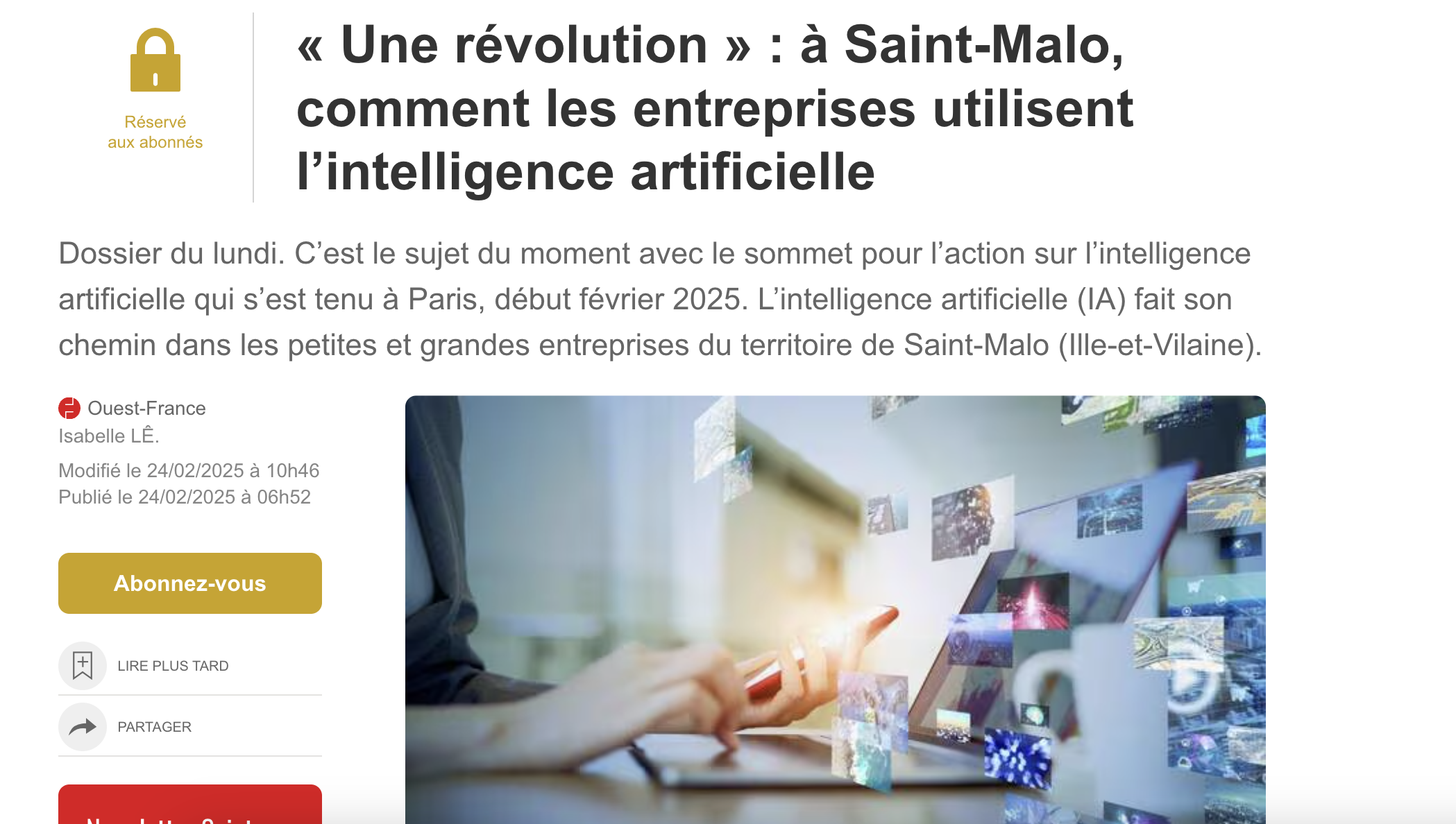 Ouest-France_Angel_Business-Plan