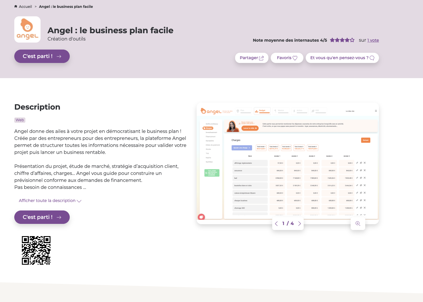 France Travail_Angel_Business Plan